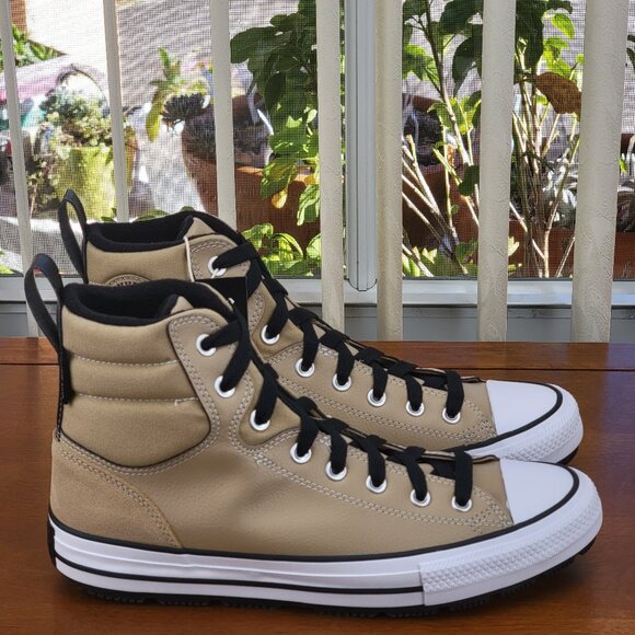 Converse Men's CTAS Berkshire Boot Hi A04475C Nomad Khaki/Black/White Size 9 - Picture 2 of 12